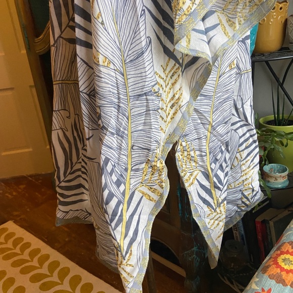 NWT JC sunny 100% reed patterned kimono cover up OS - Picture 3 of 5